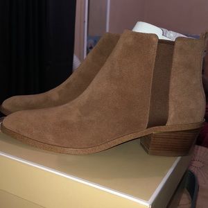 Michael Kors Crosby suede bootie